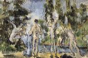 Paul Cezanne Baigneurs oil painting